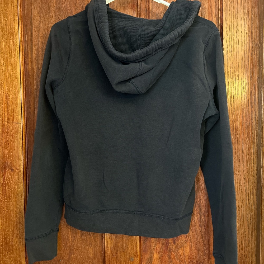 VTG Y2K Hollister California Navy Blue Beach Relay Full Zip Hoodie Sweatshirt Lg - Picture 5 of 5